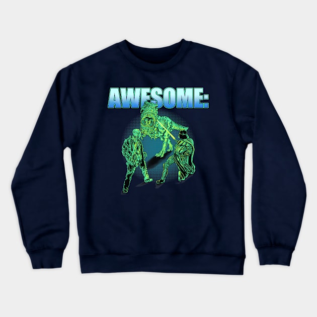 The Definition of Awesome Crewneck Sweatshirt by Atomic Blizzard